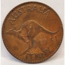 AUSTRALIA 1941 . ONE 1 PENNY